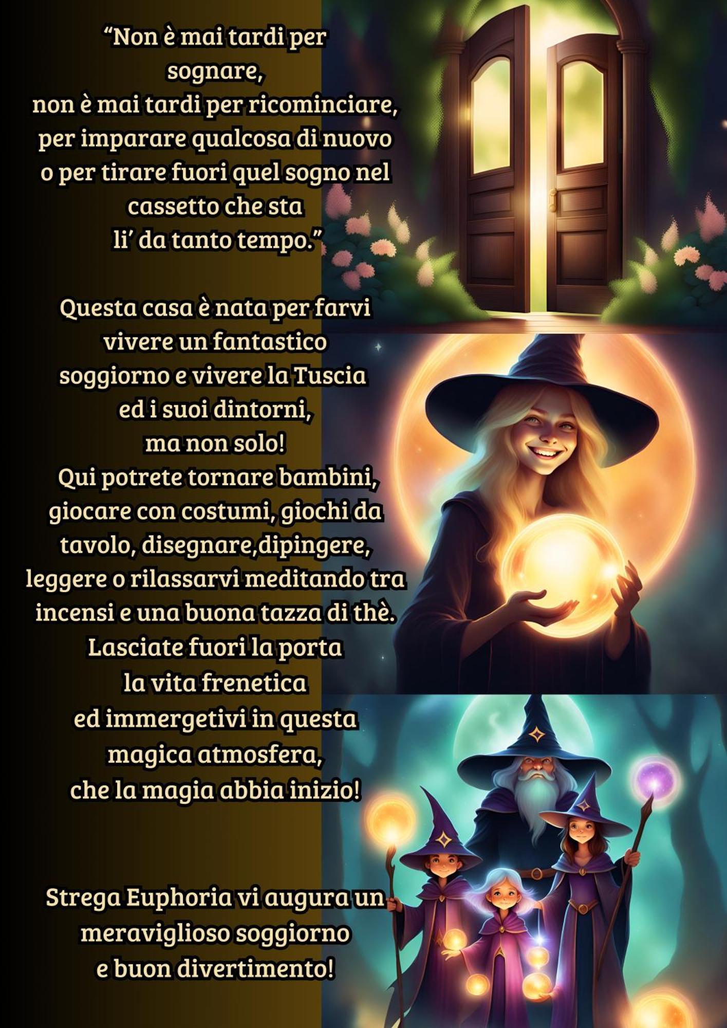 La Casa Di Strega Euphoria - Casa Vacanza Tra Arte E Magia Viterbo Bagian luar foto